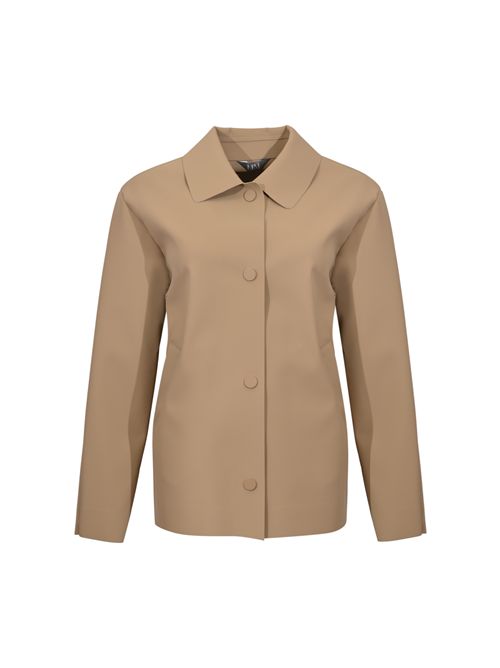 Giacca MMLTESSILE in tessuto tecnico con dettagli plissé MM Max Mara | 2616911087600002